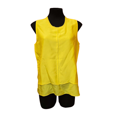 David Lawrence Womens  Size 12 Yellow Summer Top