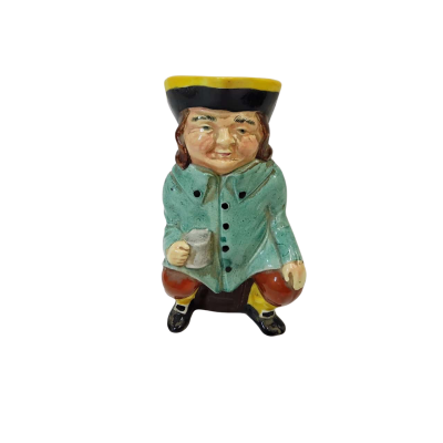 Vintage Ridgeway Sterling Pottery Cooper Clayton Character Toby Jug