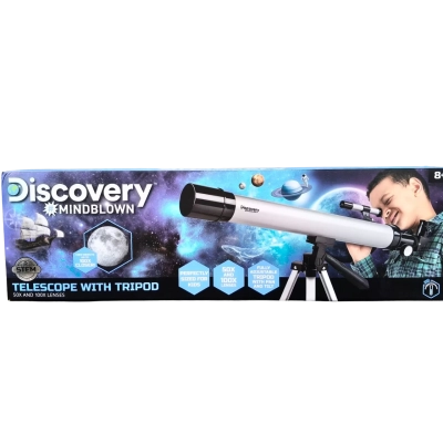 Discovery Mindblown Telescope With Tripod 50x or 100x Lenses - New/Open Box  (LSCH)