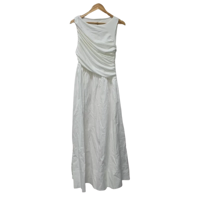 Dissh Womens  Size 10 Cocktail Dress / Midi Dress / Sleeveless Dress  White 