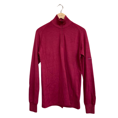 Kathmandu Womens  Size 12 Long Sleeve Top Maroon 