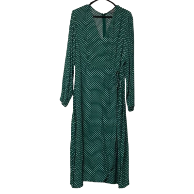 Tokito Size 16 Maxi Dress Green 