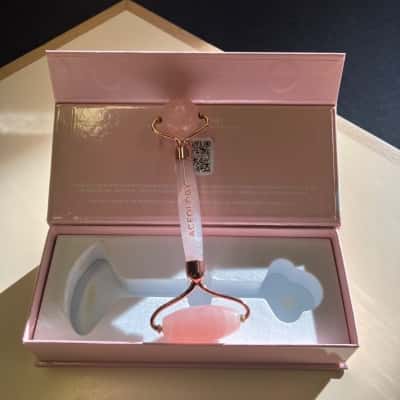 Acelogy Rose Quartz Double Roller