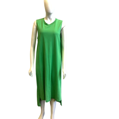 COS Women's Size M Sleeveless Midi Dress  Green 
