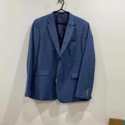 Blaq Mens suit Blue - Jacket size 46 Pants size 38