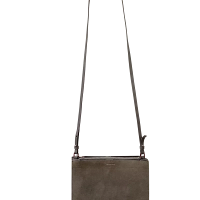 Country Road  Grey Sued Cross Body Bag 