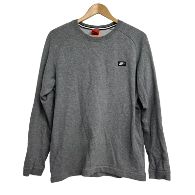 Nike Mens Size M Grey Jumper  