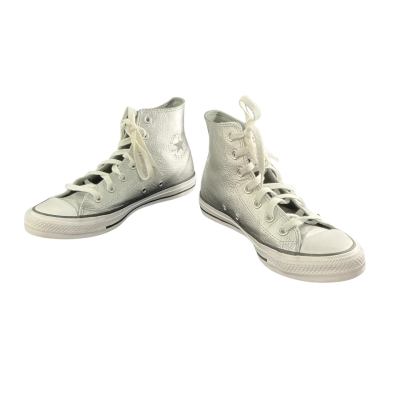 Converse Chuck Taylor All Star High Tops Size EUR 37.5 Sneakers Silver / White 