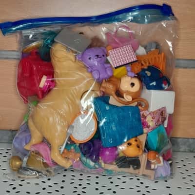 Bag of assorted toys