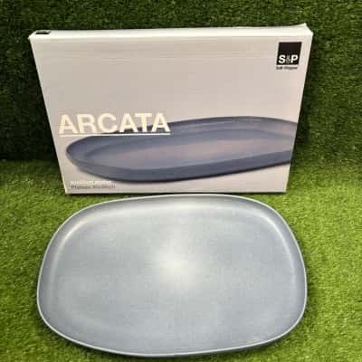 S&P Arcata Blue Platter 40x28cm (New in Box)
