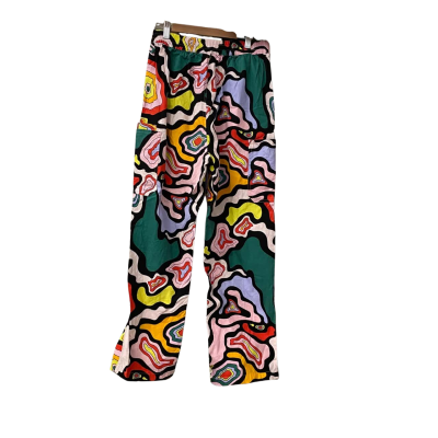 Gorman Womens  Size 10 / S Scrub Pants Multicoloured 