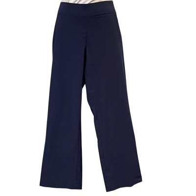 Regatta Womens Size 12 Straight Leg Pants Navy Blue