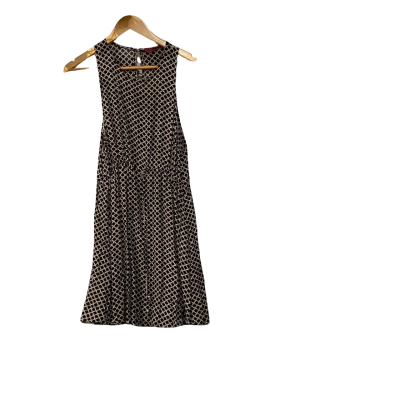 Tigerlily Womens  Size 10 Mini Dress Black  / Brown / Pattern 