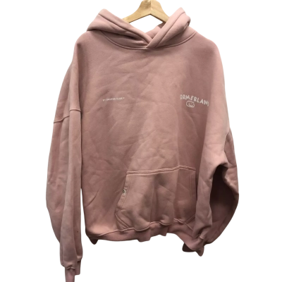 Drmers Club   Size XL Hoodie Pink  *AS IS (Pilling)*
