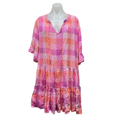 St Frock Womens Size 22 Babydoll Dress Multicoloured / Pattern 