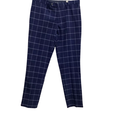 Politix Mens  Size 32 Slim fit Pants Blue / White Stripe