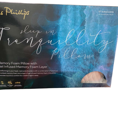 Bas Phillips memory foam pillow