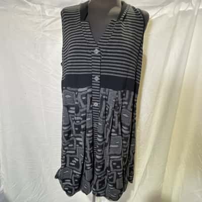 TS Top Size S Black / Grey 