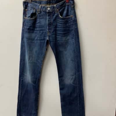 Levi's Mens 501 Straight Leg Jeans F