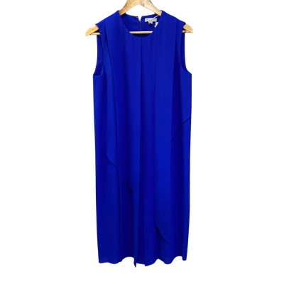 COS Womens  Size 12 Sleeveless Dress  Blue RRP $175