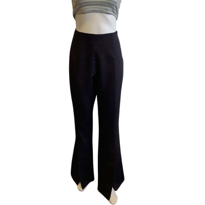 BNWT Showpo Women's Size 12 Volta Pant- High waisted Boot Leg Pant Black 