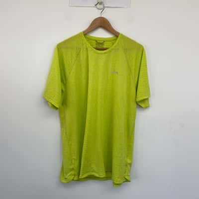 Patagonia Lime Green Short Sleeve T-shirt  Size XXL