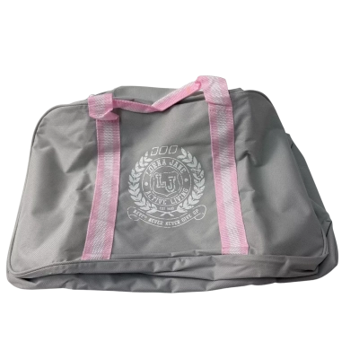 Lorna Jane Grey / Pink  gym bag 