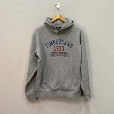 Timberland Mens  Size M Fleecey Hoodie Grey 