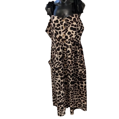Little party dress  Womens  Size 20 Casual Dress Animal print 