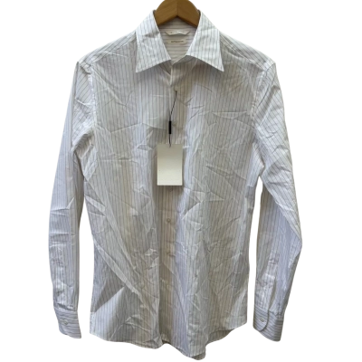 BNWT Suit Supply Mens Size 40 Striped Shirt 