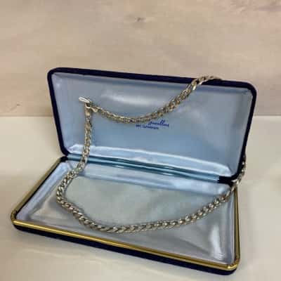 925 Sterling Silver Curb Chain Necklace 