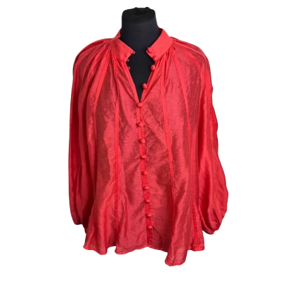 Sheike Womens  Size 14 Long Sleeve Top Pink  