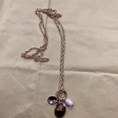 Seed Womens Necklace / Pendant Gold 
