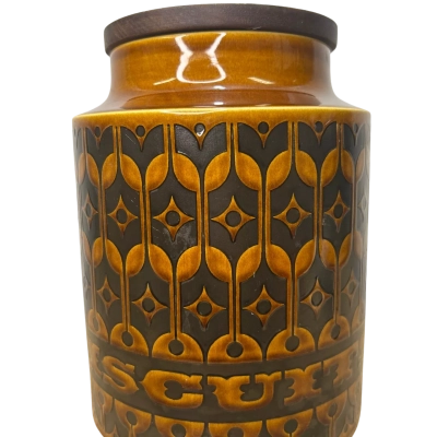 Vintage Hornsea Pottery Heirloom Biscuit Jar