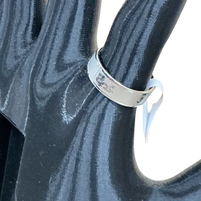 Stainless Steel Men’s Ring Size 21