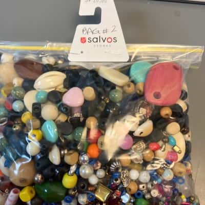 Bead bag asstd number 2