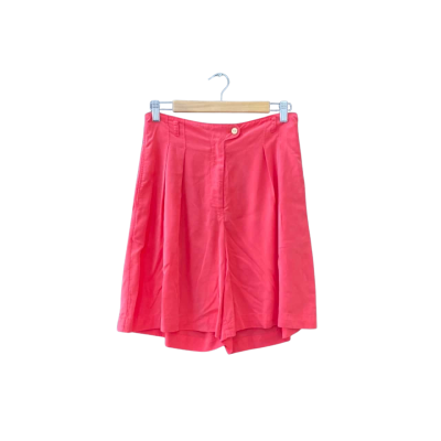 Nice Things Size 38 High Waisted Shorts Red BNWT
