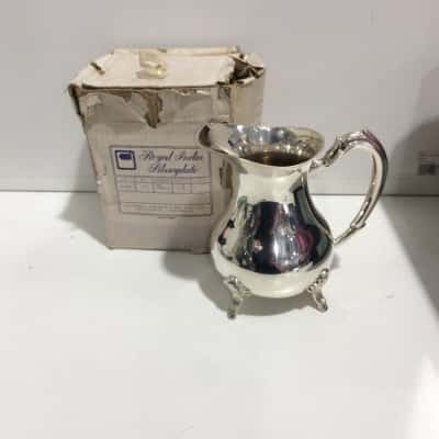 Royal Indian Silverplate Jug