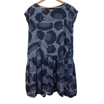 Gorman Womens  Size 12 Sleeveless Dress  Blue 