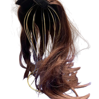 Leon Womens Brown Wig