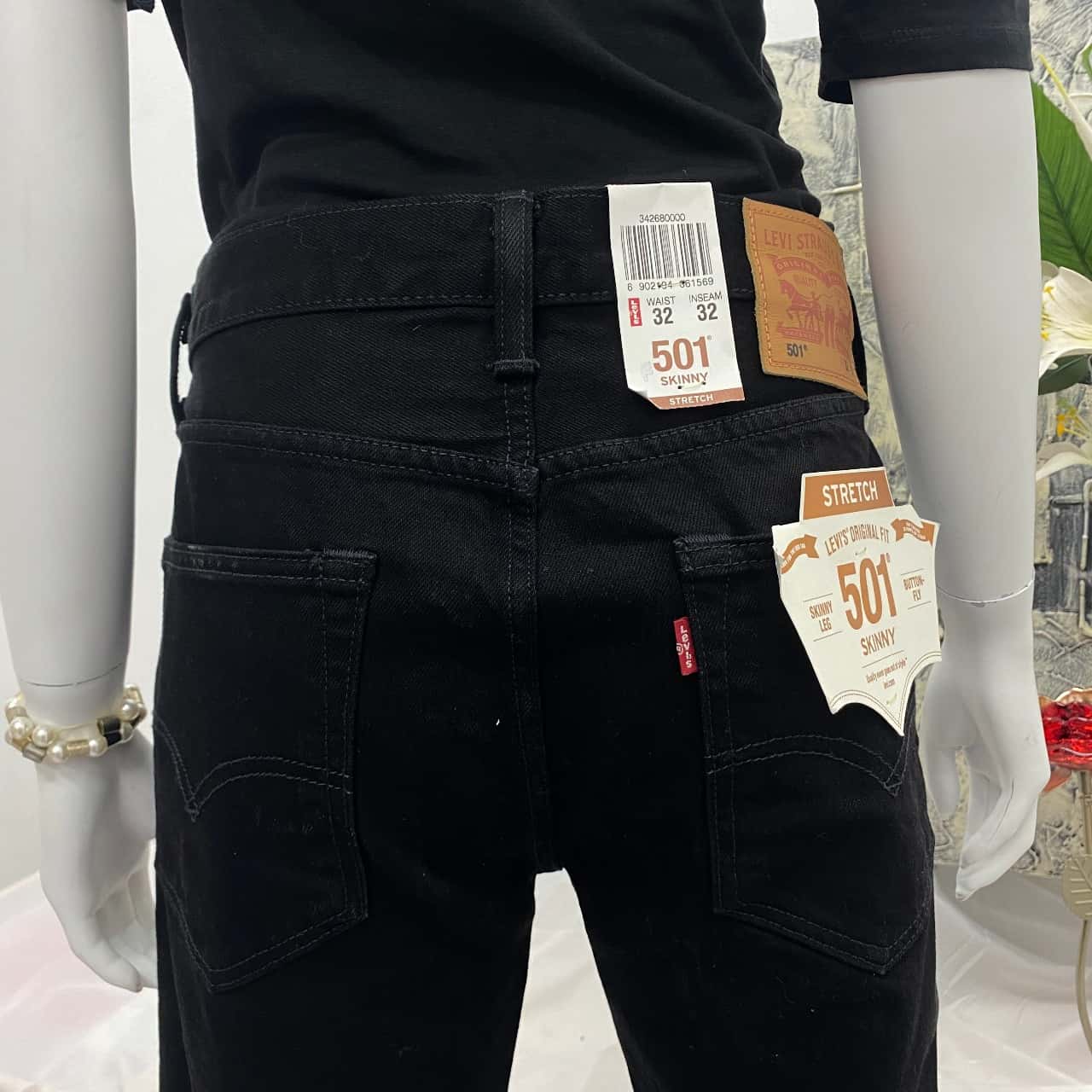 levis 501 black black