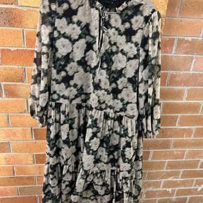 Decjuba Womens Size 14 Maxi Dress Floral 