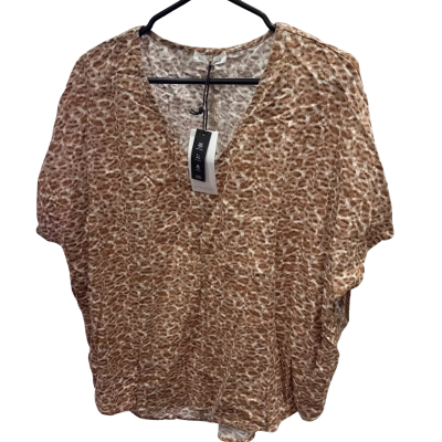 Betty Basics Womens  Size 16 Avery Top Brown 