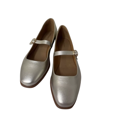 Hush Puppies BNIB Zelda  Size 13 / 45 Ballet Flats Champagne