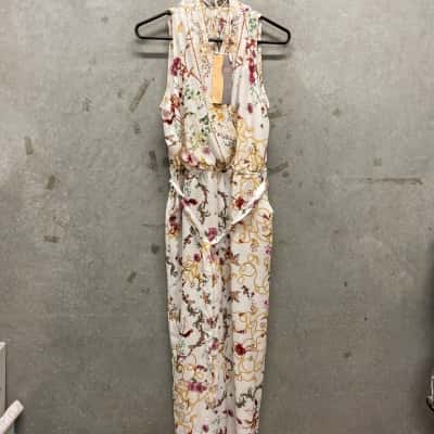 Liz Jordan Womens  Size 16 Pattern / White 