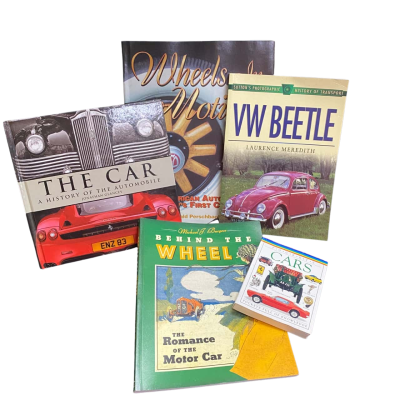 Set o 5 Automobile Books