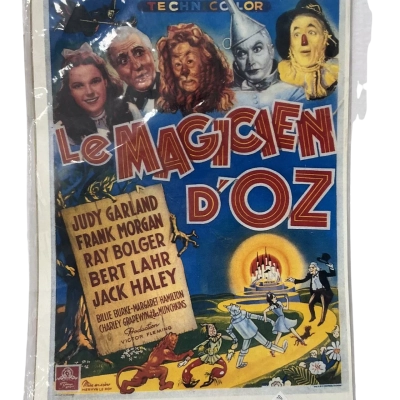 The wizard of OZ movie poster print 