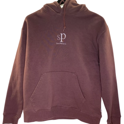 Spencer Project Mens  Size S Hoodie Maroon 