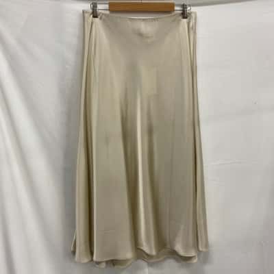 Seed Women’s Sand Beige Maxi Skirt Size 14