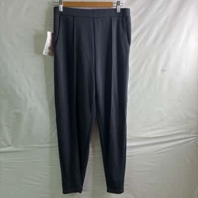 Black Pepper Womens  Size 12 Straight Leg Pants Grey 